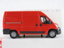 Busch 54601 Fiat Ducato III Furgonato (2014-2023) in Rosso 1:87/H0 NUOVO/CONFEZIONE ORIGINALE