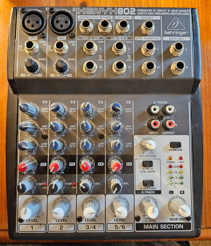 Behringer xenyx 802 - behringer,