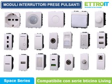 Moduli prese interruttori - prese,