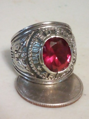 Anello vintage esercito stati - anello,
