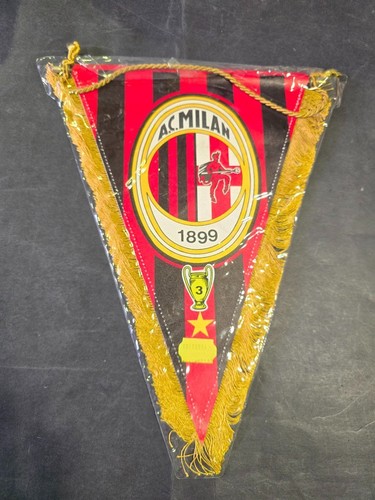 Gagliardetto milan 3 coppe - gagliardetto,