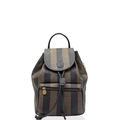 Fendi backpack grey black - fendi,