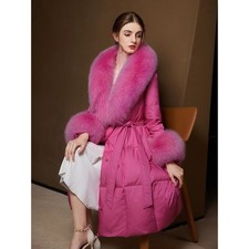 Women's Jacket Real Fox Fur