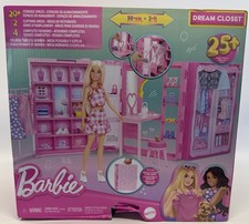 Barbie Dream Closet With Barbie Doll and Accessories