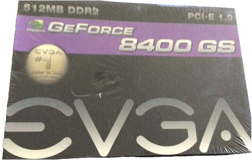 New evga geforce 8400 512mb - evga,
