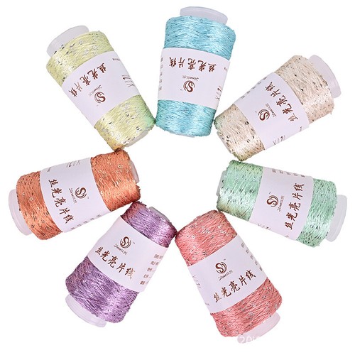 100 filo paillettes fai da - 100,