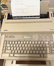 MACCHINA DA SCRIVERE OLIVETTI  PT 506 ELETTRONICA OTTIMO STATO