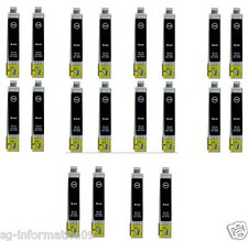 20 CARTUCCE NERE EPSON SX100 SX110 SX218 SX200 SX400 SX405 DX4000 DX4400 DX7400