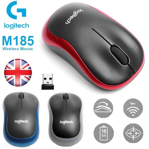 Logitech m185 wireless optical - logitech,
