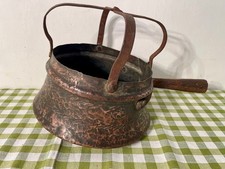 Antico scaldaletto scaldino in