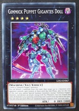 BURATTINO ARNESE BAMBOLA GIGANTES in Inglese LDS3-EN067 Comune YUGIOH