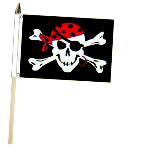 Grande bandiera mano pirate - bandiera,