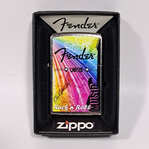 Zippo lighter fender guitar - lighter,