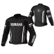 Yamaha veste cuir motard - yamaha,
