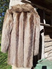 giaccone donna pelliccia Opossum tagli 48-50 marca Romagnoli Roma