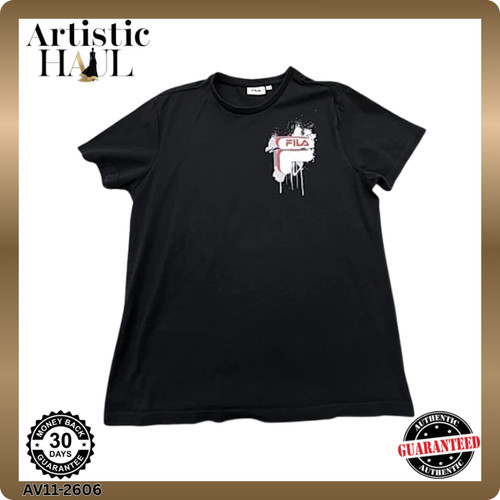 Shirt donna fila nera - t-shirt,