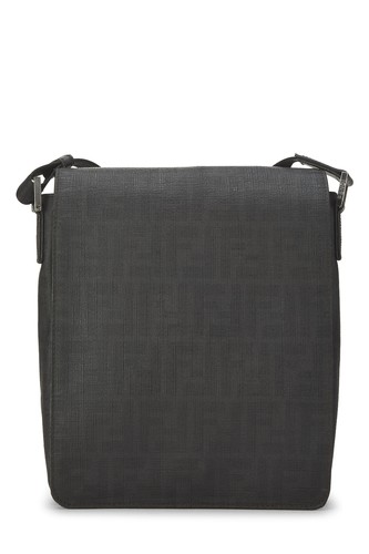 Fendi black zucca coated - fendi,