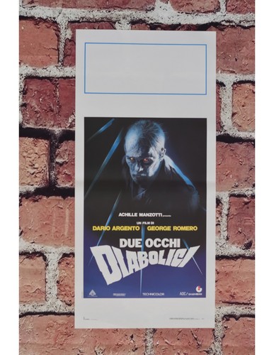 Locandina due occhi diabolici - occhi,