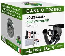 Gancio Orizzontale Estraibile