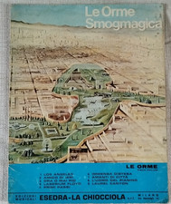 SMOGMAGICA LE ORME ALBUM N.5 SPARTITO INTERO LP SHEET MUSIC 1976