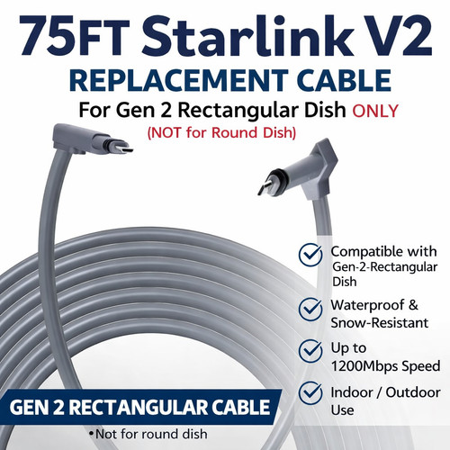 Starlink cavo rettangolare - cavo,