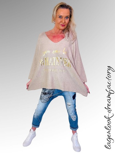Lagenlook kuschel strick pulli - lagenlook, kuschel-strick-pulli