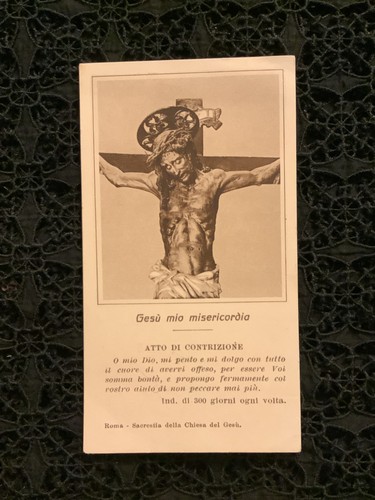 Santino gesù mio misericordia - gesù,