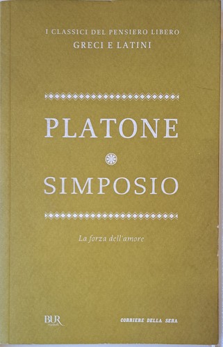 Simposio testo greco fronte - testo,