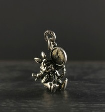 Charm Disney argento Alice nel