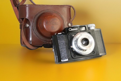 Fotocamera vintage russa - vintage,