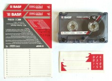 Mc Basf Ferro Extra I 46 Musicassetta Vintage Compact Cassette Tape Usata Used D