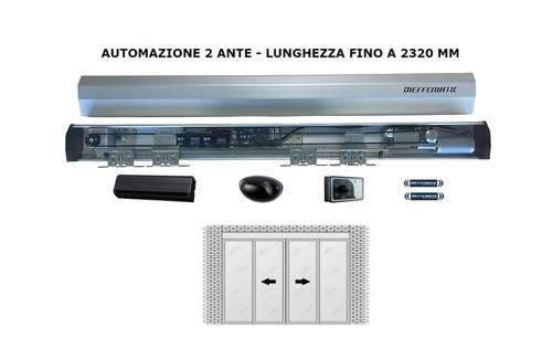 Porta scorrevole ante fino a - 2,