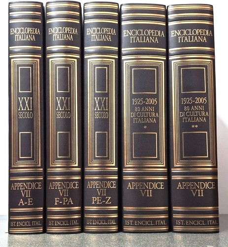Enciclopedia italiana treccani - enciclopedia,