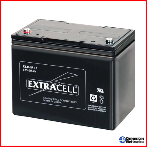 Batteria 12v 60a piombo - piombo, gel