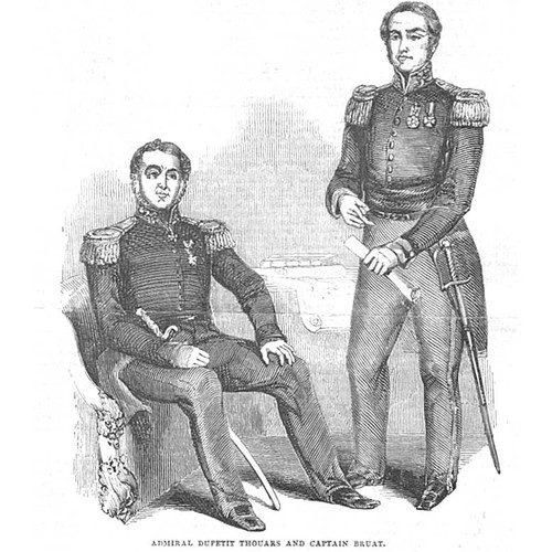 Stampa antica ammiraglio - antica,