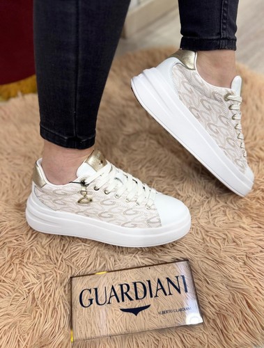 Sneakers donna guardiani pelle