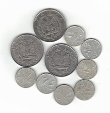 Lotto stock 10 monete 2 lire