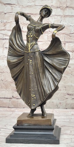 Scultura bronzo art - bronzo, deco