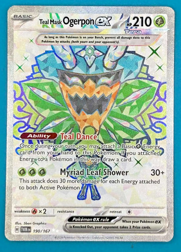 Pokémon tcg maschera teal - tcg,