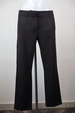 MAX MARA PANTALONE LANA DONNA TG 38 WOMAN VINTAGE WOOL PANTS CASUAL LOGO GRIGIO