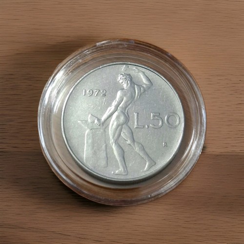 Moneta lire 1972 - moneta, 50