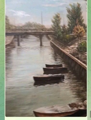 Quadro dipinto olio tela - a, su