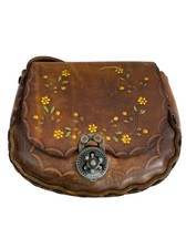 BORSA A SPALLA DONNA TOLFA CUOIO VINTAGE WOMAN LEATHER BAG JHF3215