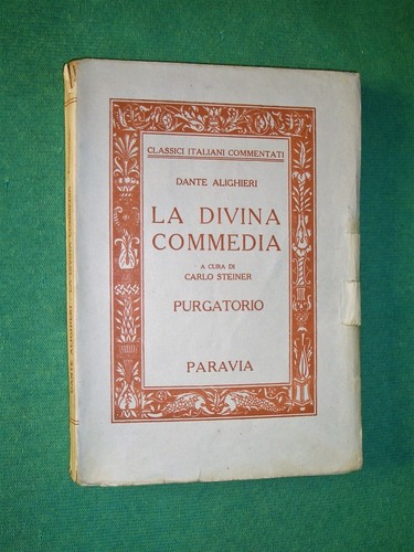 Divina commedia purgatorio - commedia,