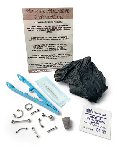 Pro sterile kit - *kit, piercing