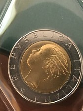 Moneta Fdc Italia 500  Lire