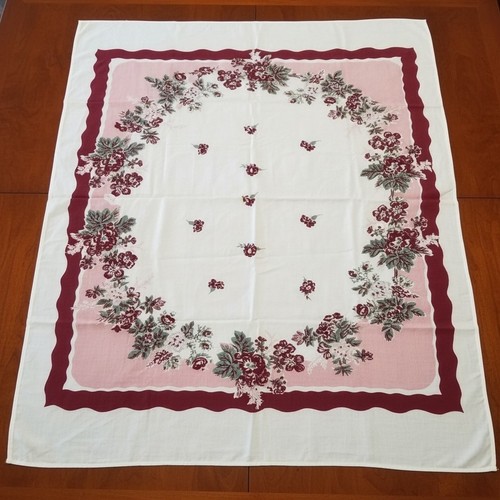 Tovaglia vintage 60x44 rossa - 60x44,