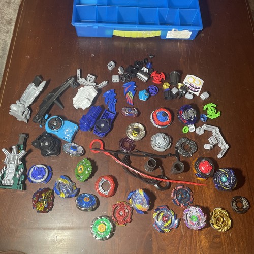 Lotto beyblade burst - beyblade, ricambi