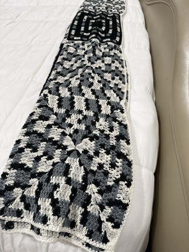 Coperta all uncinetto - all'uncinetto, acrilica