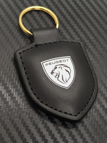 Peugeot faux leather pendant - faux,